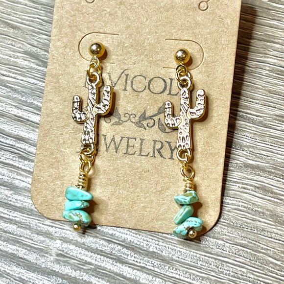 Green and Gold Cactus - Picture 2 of 2